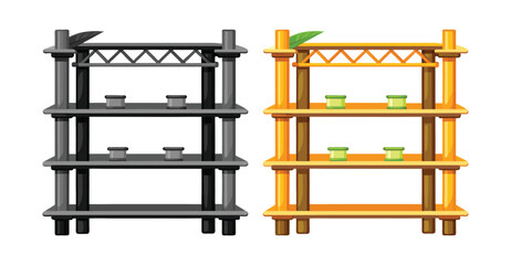 ZenStalk Bamboo Shelf – Minimalist Eco-Friendly Storage for Home & Office Décor, bamboo shelf, eco friendly shelf, bamboo wall shelf, bamboo floating shelf, zen shelf, bamboo storage shelf.