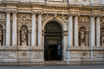 The Old Town of city of Venice, Italy