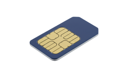 Isolated SIM Card Mobile Phone Identity Module
