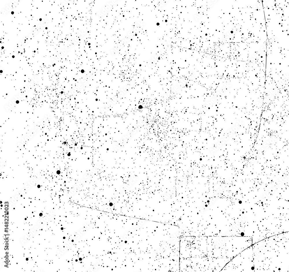 Poster distressed overlay texture: abstract monochrome high-resolution texture with a distressed, grungy ef