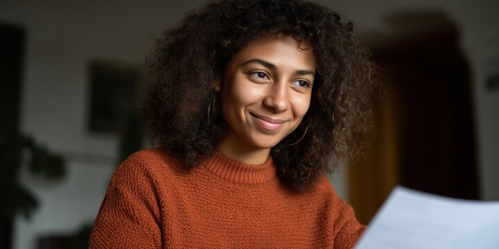 Student reviewing enrollment documents for academic preparation