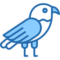 Vector Icon Eagle, Animals, Zoo, Wild Life, Animal Kingdom, Birds