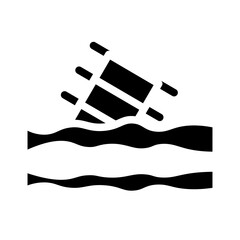 barrel glyph icon