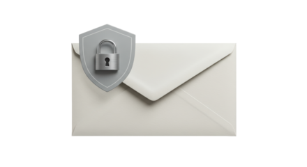 Isolated Secured Envelope with Shield and Lock