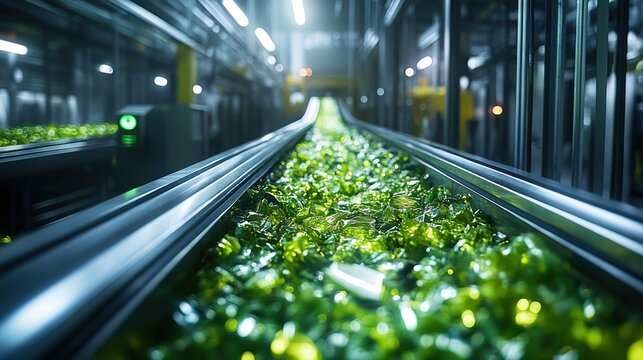 Automated Production Line with Green Materials