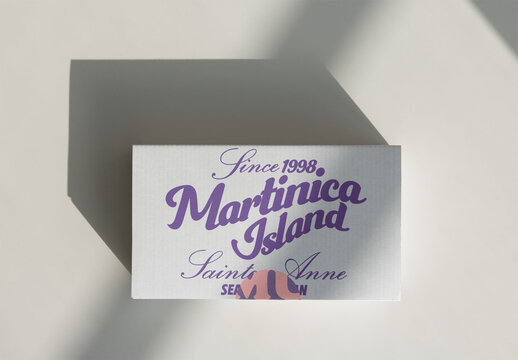 Cardboard box designed for shipping with adhesive sticker. PSD mockup