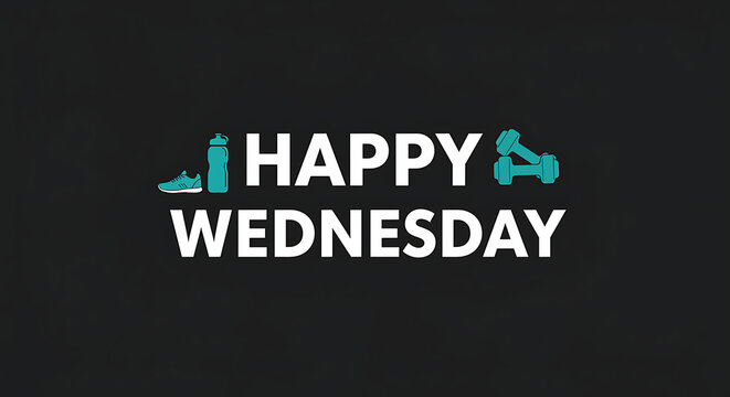 Happy Wednesday Workout Vibe: Minimalist and Modern Design
