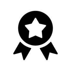 星のメダルのアイコンイラスト