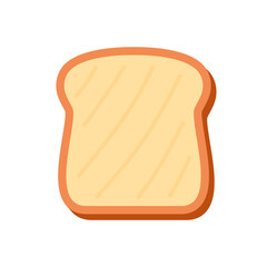 Toast logo. Bread vector. bread symbol. wallpaper. free space for text. bread logo design.