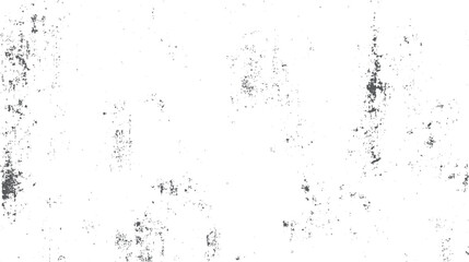Dirty or dust film grain speck grit grunge overlay on white background grain dot white paper noise texture with distress effect vector illustration