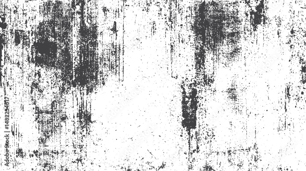 Poster abstract grunge texture effect, scratch and dust particle grain on white background. abstract grunge