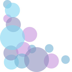 Transparant Bubbles Corner