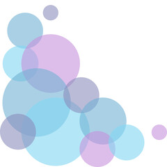 Transparant Bubbles Corner