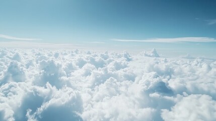 Pure sky looking up perspective