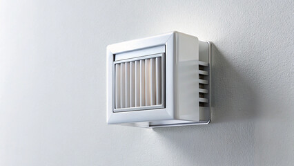 Wall mount on white background perfect for TV installation bracket and electronics accessory