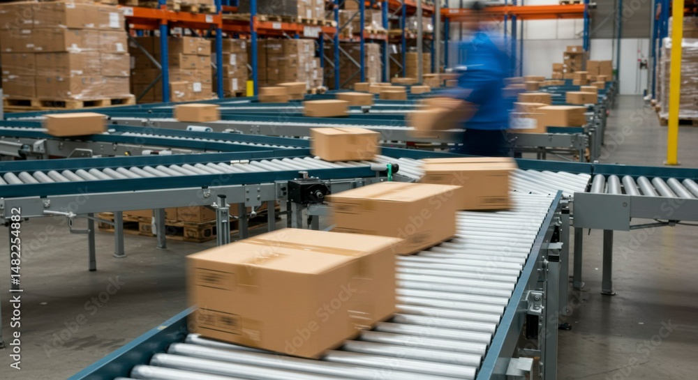 Poster automated package sorting system