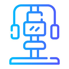 Obraz premium gym machine Line Gradient Icon