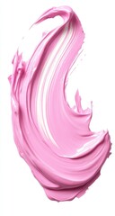 Fototapeta premium Swirling pink cosmetic smear