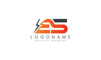 Minimalist ES Logo for Branding and Identity.