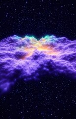 Fototapeta premium space background with stars