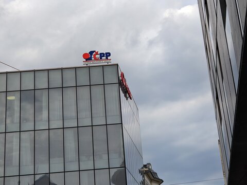 Ostrava,Czech Republic-April 8 2025: CPP insurance company office, Czech insurer providing personal insurance, car insurance, property and health coverage products.
