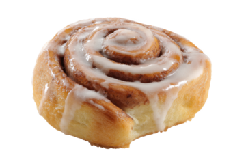 Delicious Homemade Cinnamon Roll with Creamy Glaze Sweet Treat Recipe