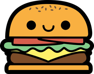 cute fast food kawaii