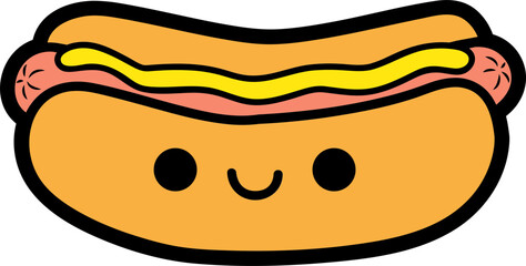 cute fast food kawaii