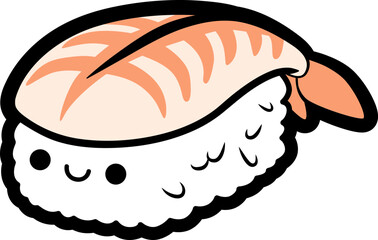 cute kawaii sushi