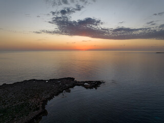 Fototapeta premium Faro de la Isla del Aire en Menorca, Islas Baleares, España