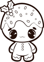 cute gingerbread man