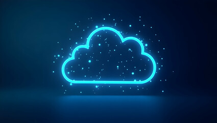 Designing Intuitive Cloud Interface Systems: Enhance User Experience with Modern Responsive Visual Communication in Photo Stock Concepts with Strategic Empty Space