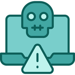 Cyber Warfare solid icon