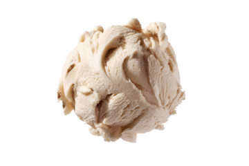 Creamy Vanilla Bean Ice Cream Scoop Delicious Dairy Dessert