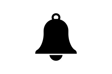 Bell notification icon alert reminder symbol vector