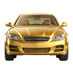 Fototapeta premium car isolated on transparent white background, clipping path