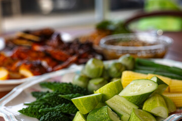 Fresh Vegetables On The Table