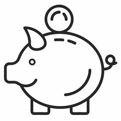 piggy bank icon