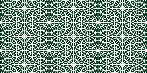 Seamless geometric star pattern with intricate linear symmetry, suitable for backgrounds, decoration, or design elements.