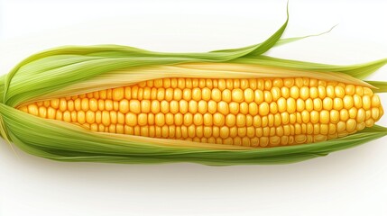 Realistic illustration, Different types of vegetables, isolated on white background