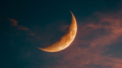 Islamic Religious Observances During Ramadan and Muharram – Twilight Sky Background