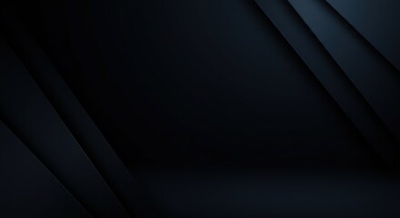 Dark abstract background with diagonal lines creating a layered effect and shadows.