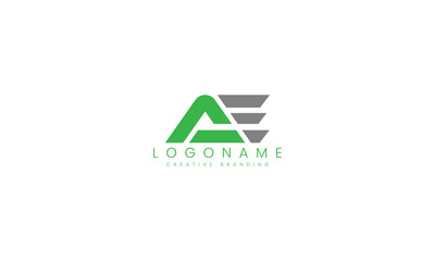 Minimalist AE Logo for Branding and Identity.