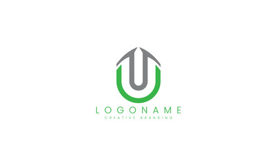 Minimalist U Logo for Branding and Identity.