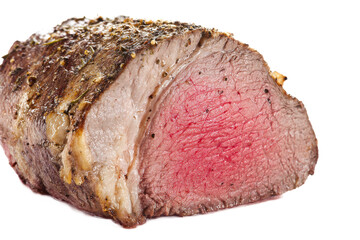 Delicious Roasted Beef A Culinary Delight, Perfectly Sliced and Seasoned