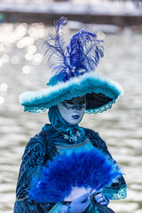 Beautiful Blue Disguise - Annecy Venetian Carnival 2013