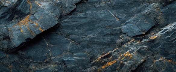 Dark, Textured Rock Face (1)