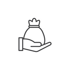 Inheritance law vector Icon in trendy flat style isolated on white background