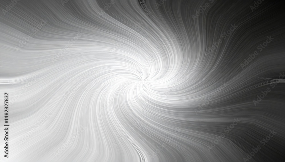 Poster dynamic swirling patterns abstract art digital creation monochrome colors close-up view visual conce