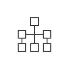 Consolidation vector Icon in trendy flat style isolated on white background